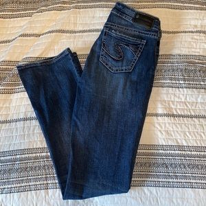 Women’s Silver Slim Boot Super Stretch Jeans